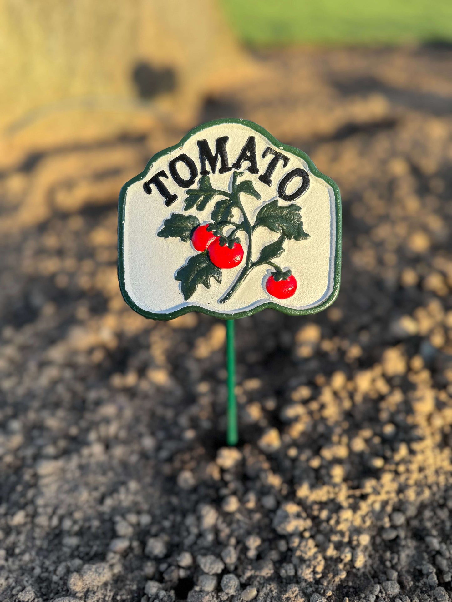 Cast Iron Marker Signs for Vegetables - Set of 7