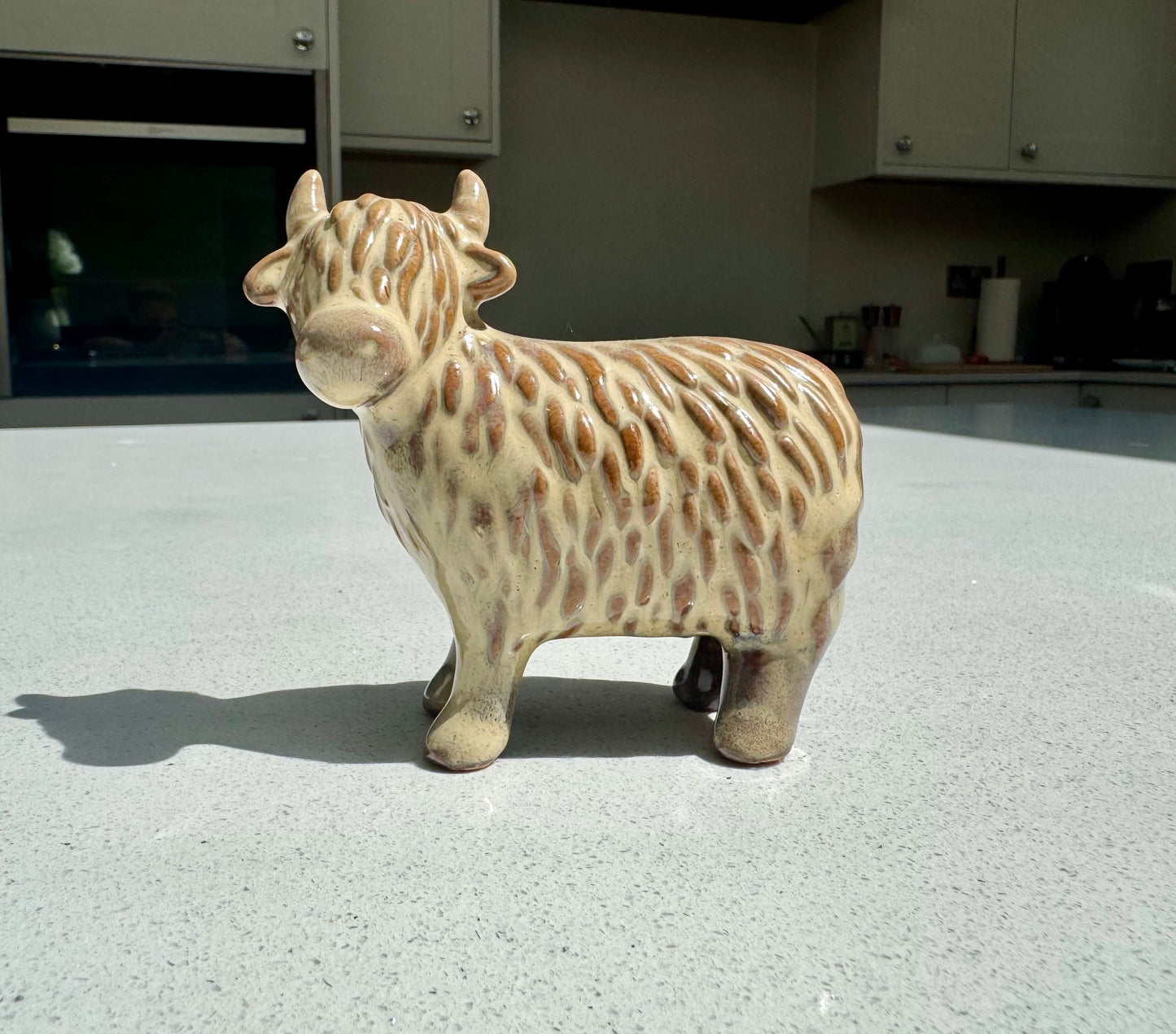 Ceramic Highland Cow Ornament