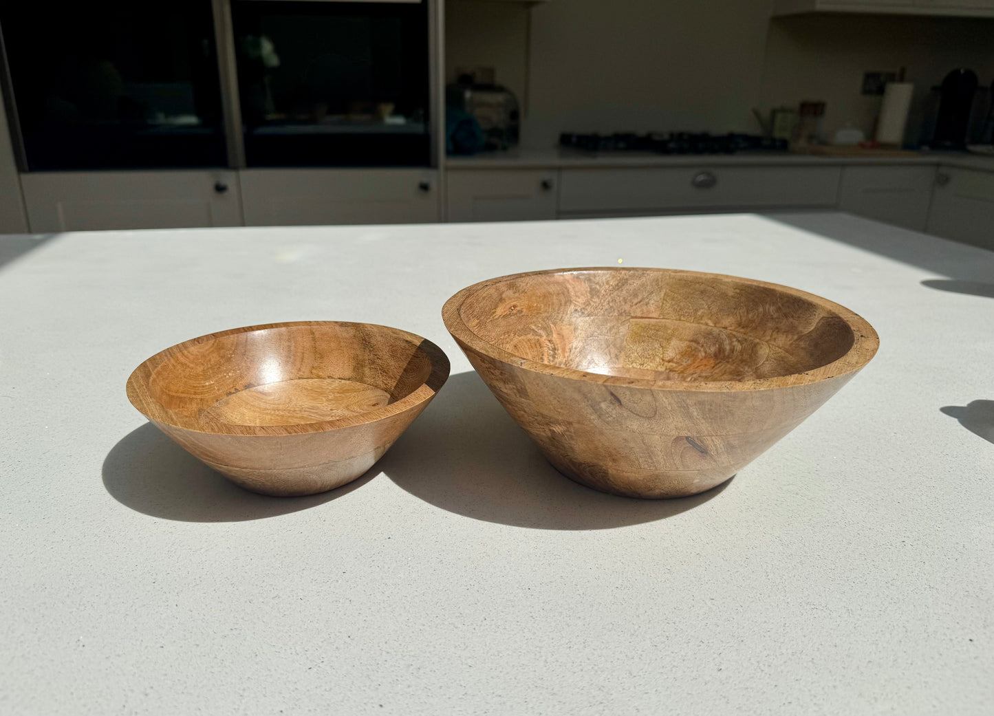 Hand Carved Wooden Bowl in Various Sizes