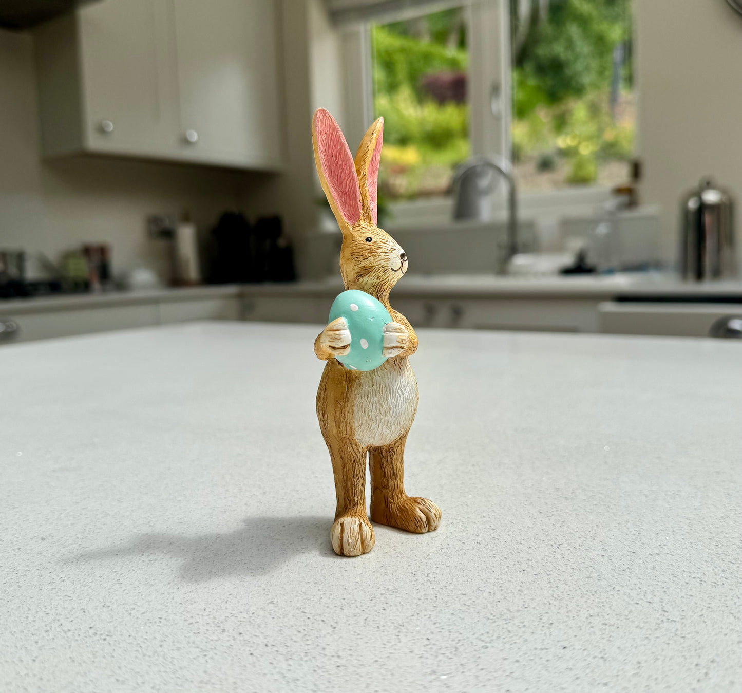 Rabbit Ornament with Egg
