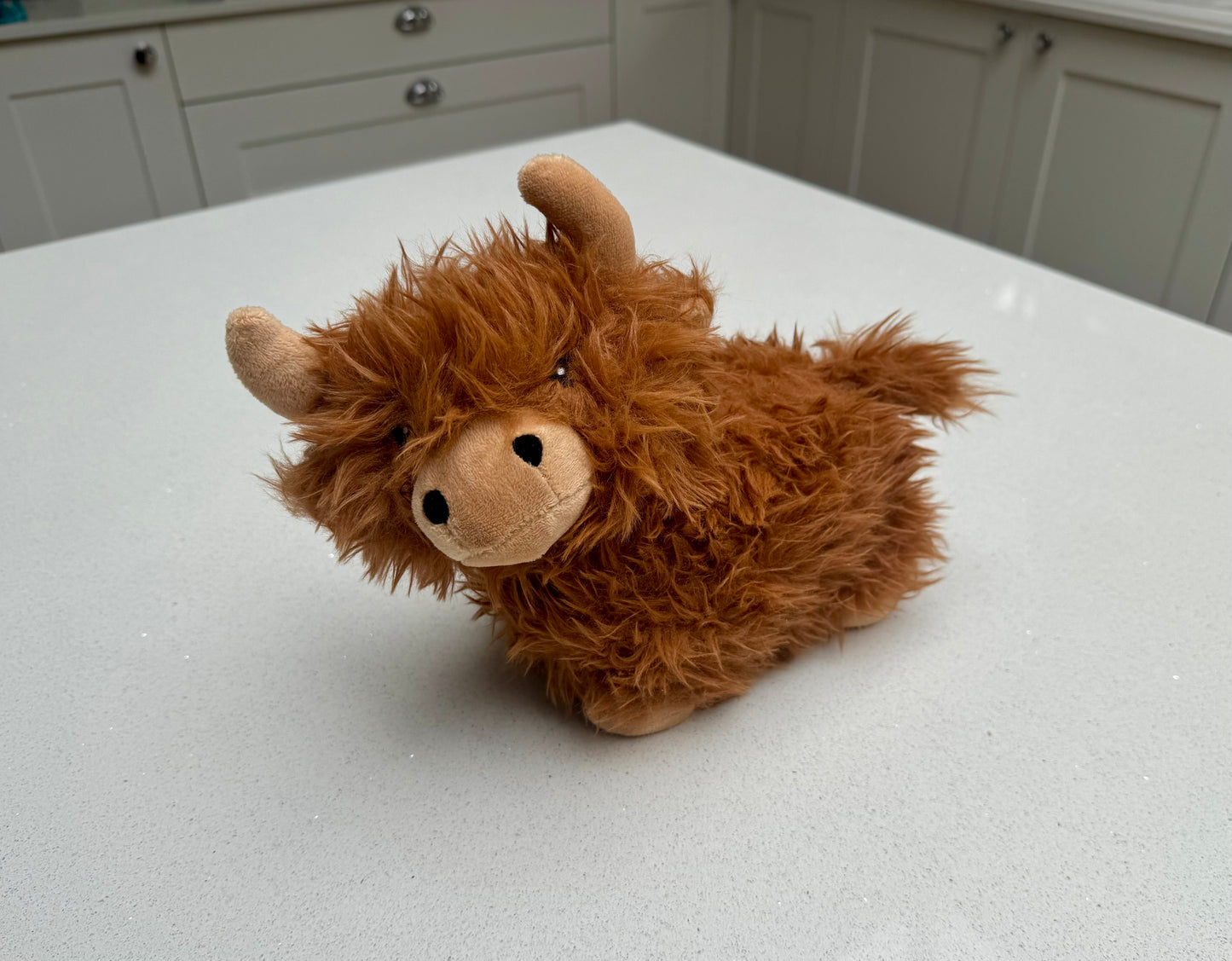Dougal Fluffy Highland Cow Doorstop – 24cm