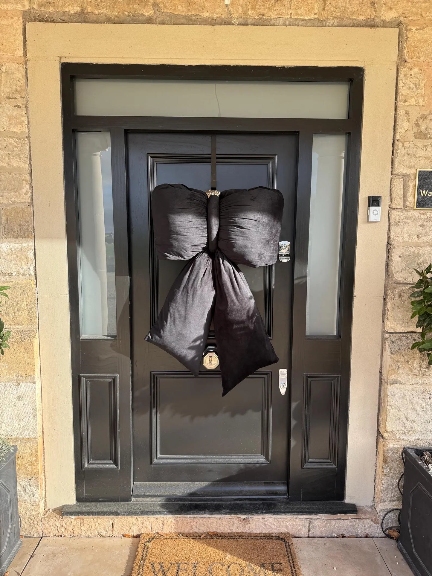 Huge Elegant Plush Bow