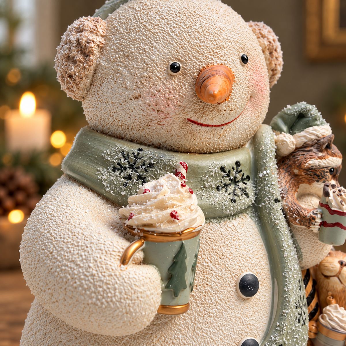Snowman and Woodland Friends Christmas Ornament – 28cm