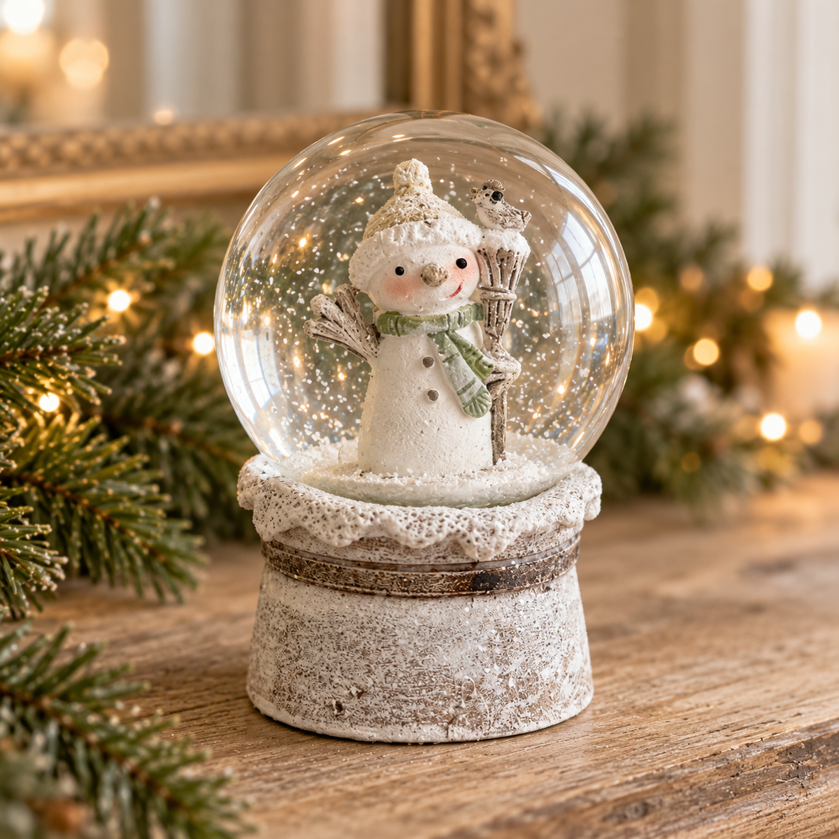 Mini Snowman Snow Globes – Two Designs
