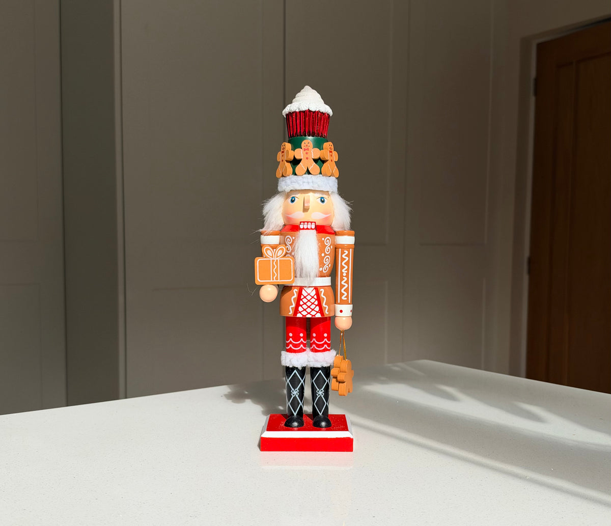The Gingerbread Baker – Handmade Wooden Christmas Nutcracker, 36cm