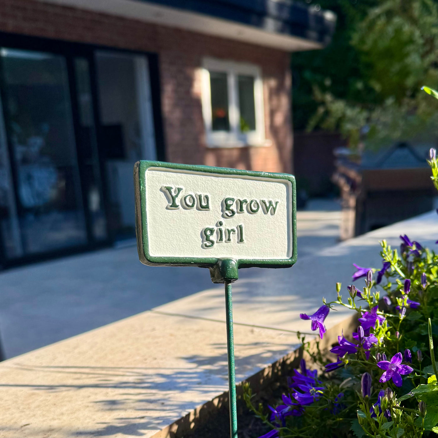 You Grow Girl Decorative Plant Stake – 18cm