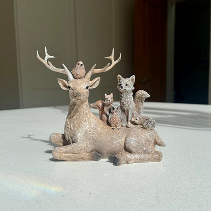 Forest Friends Deer Christmas Ornament – 16cm