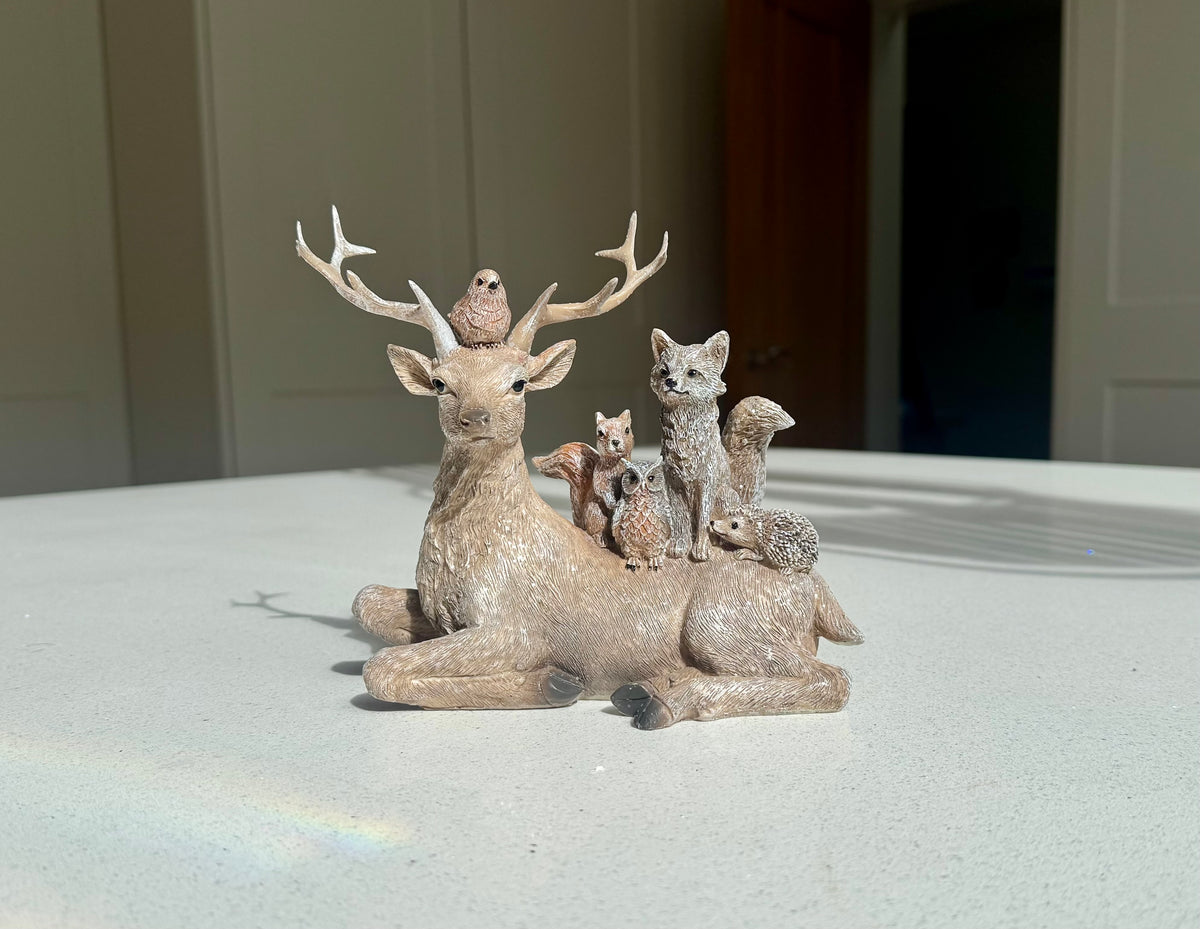 Forest Friends Deer Christmas Ornament – 16cm