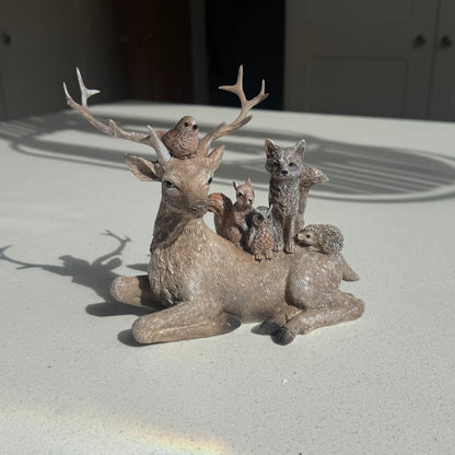 Forest Friends Deer Christmas Ornament – 16cm