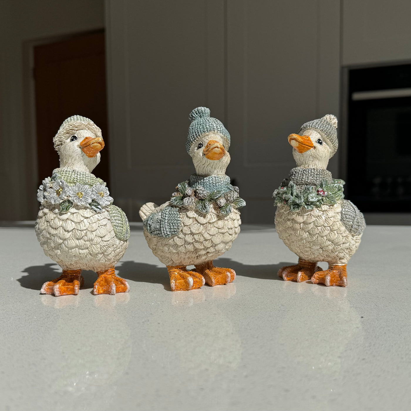 Winter Woodland Duck Christmas Ornament – Three Colours