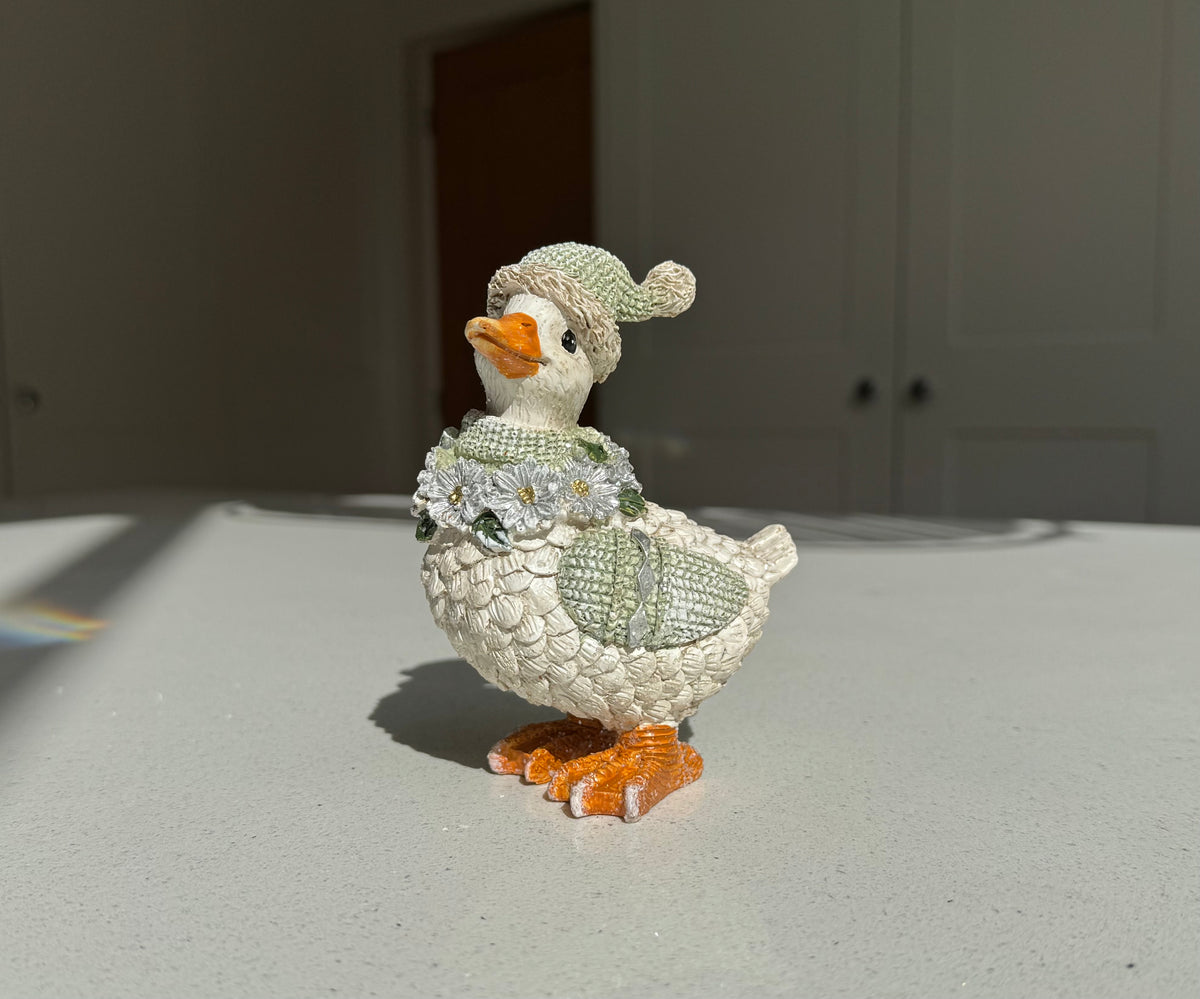 Winter Woodland Duck Christmas Ornament – Three Colours