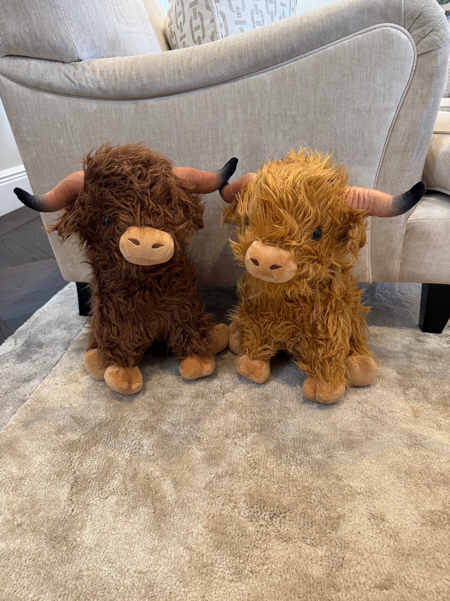 Large Highland Cow Plush Toy