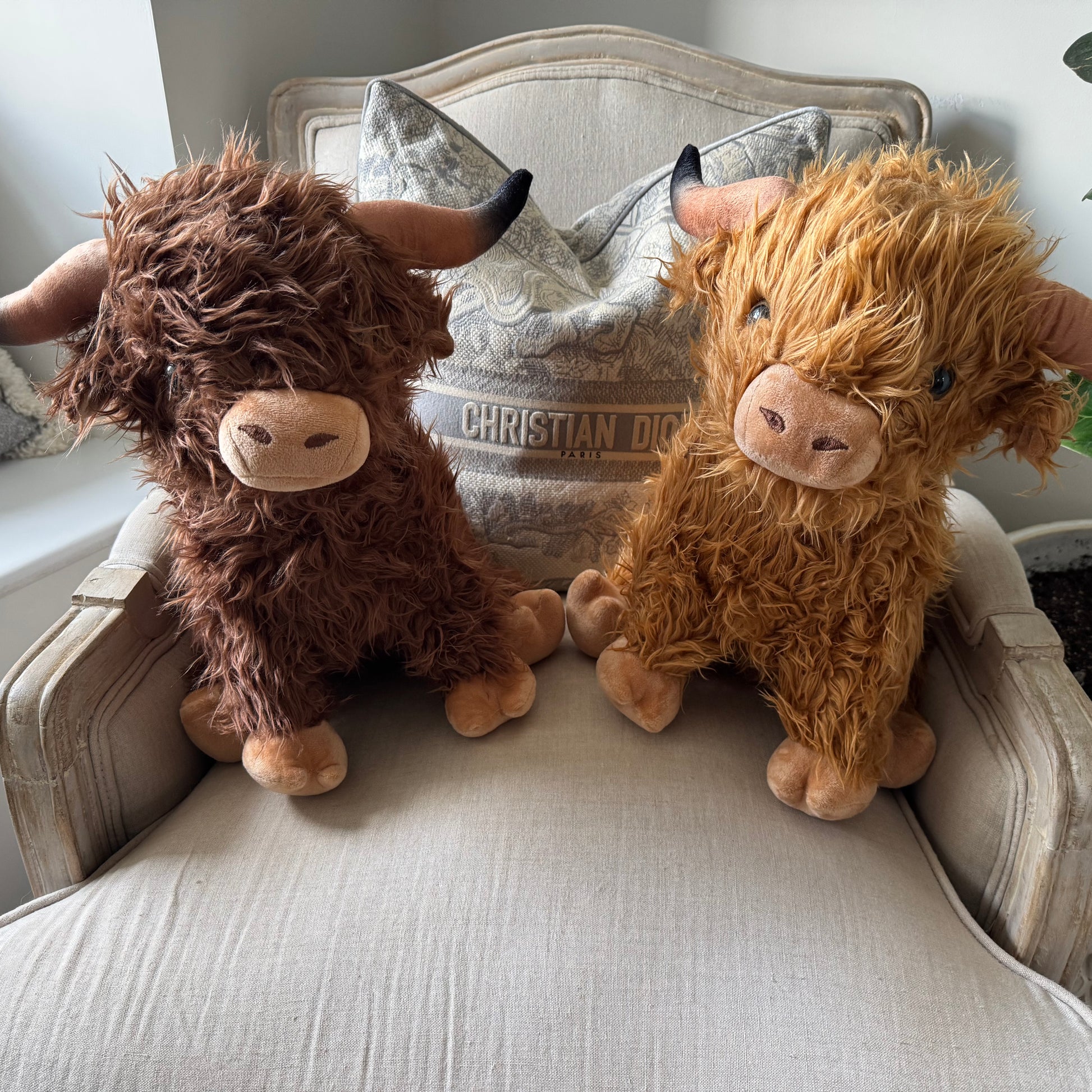 Large Highland Cow Plush Toy
