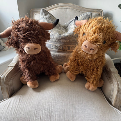 Large Highland Cow Plush Toy
