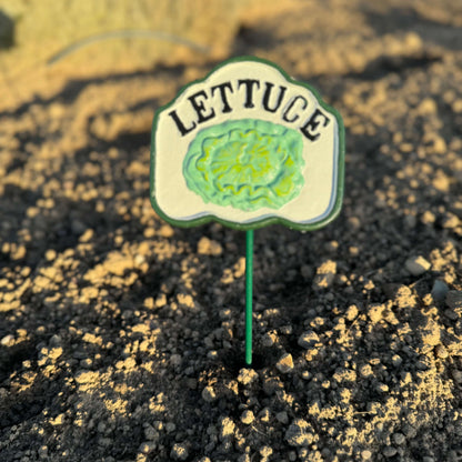 Cast iron Potato vegetable garden marker sign
