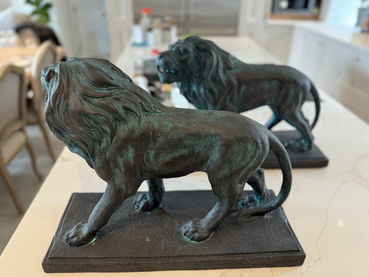 Pair of Ornamental Lions