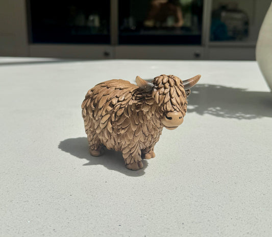 Standing Highland Cow Ornament