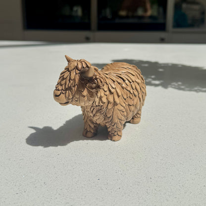 Standing Highland Cow Ornament