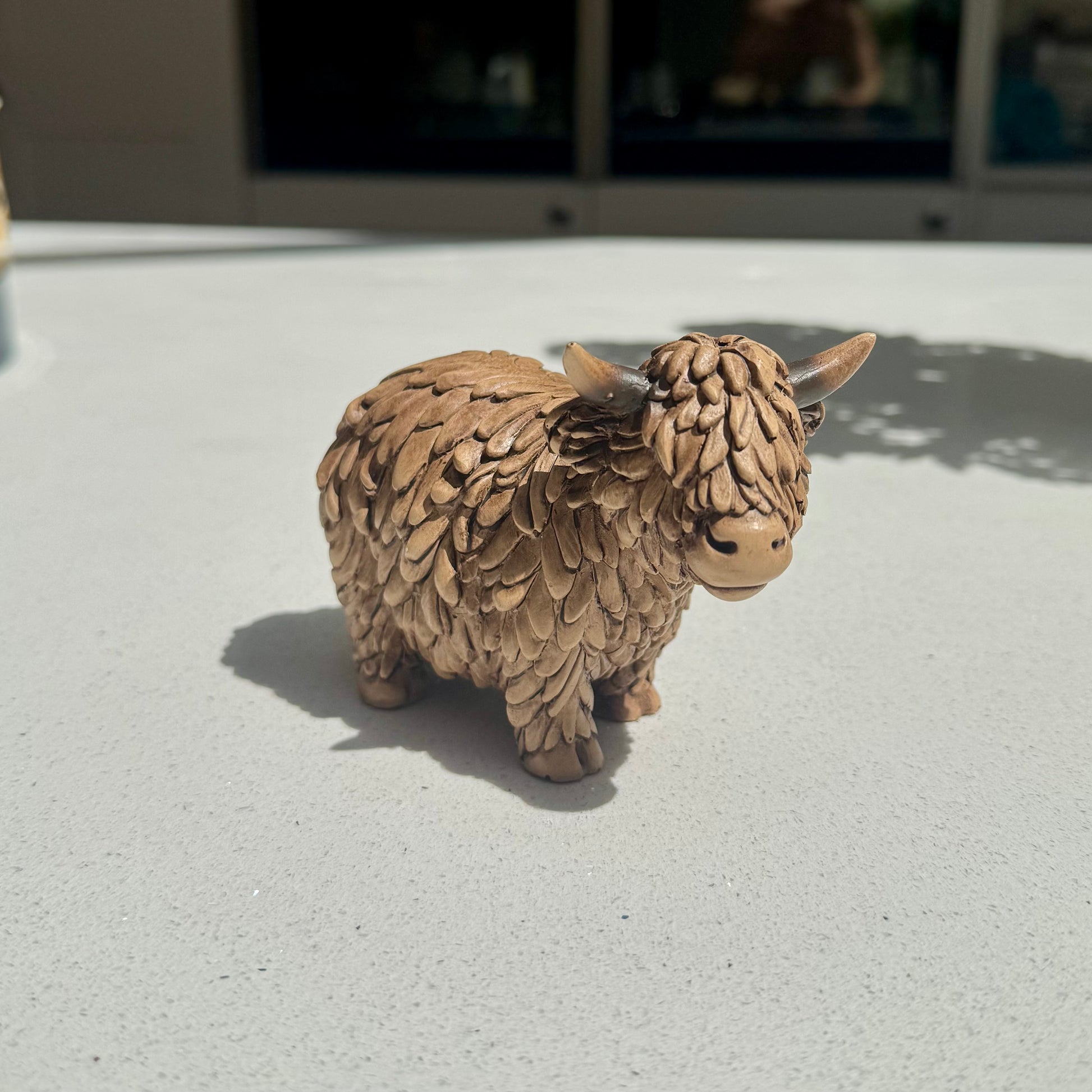 Standing Highland Cow Ornament