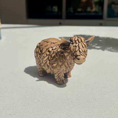 Standing Highland Cow Ornament