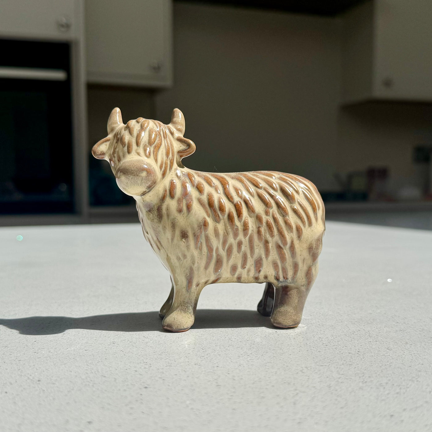 Ceramic Highland Cow Ornament
