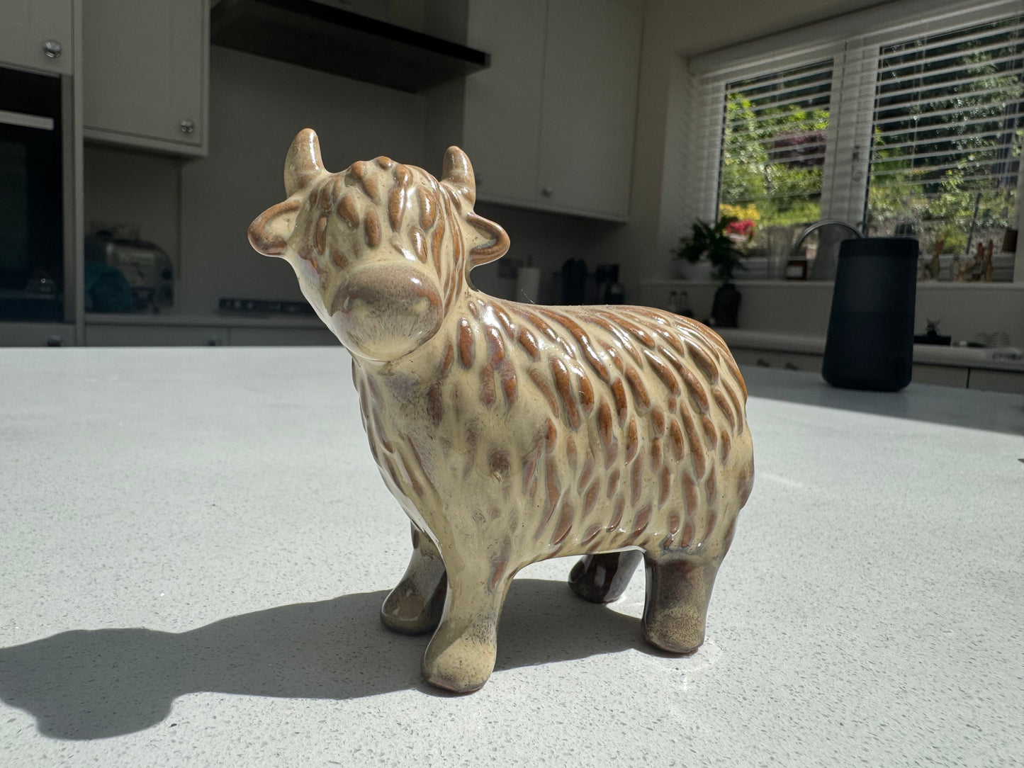 Ceramic Highland Cow Ornament