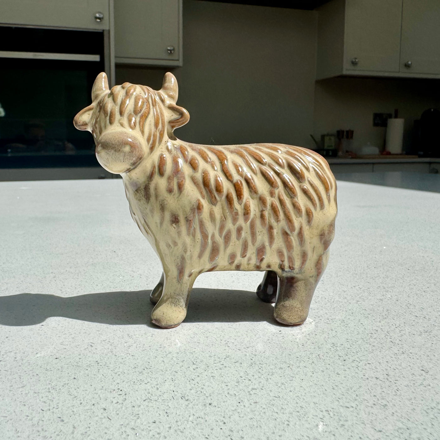 Ceramic Highland Cow Ornament