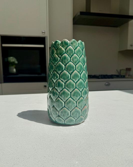 Medium Artichoke Ceramic Vase