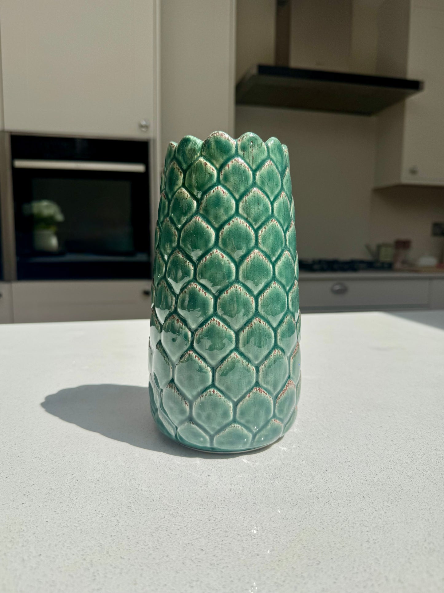 Medium Artichoke Ceramic Vase