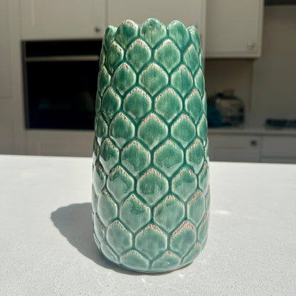 Medium Artichoke Ceramic Vase