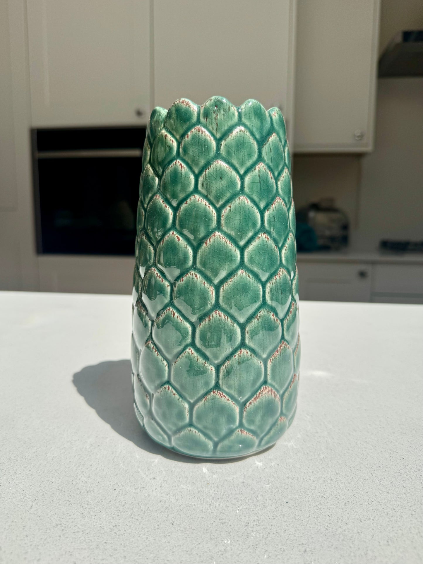 Medium Artichoke Ceramic Vase