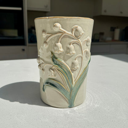 Lily of the Valley Ceramic Vase