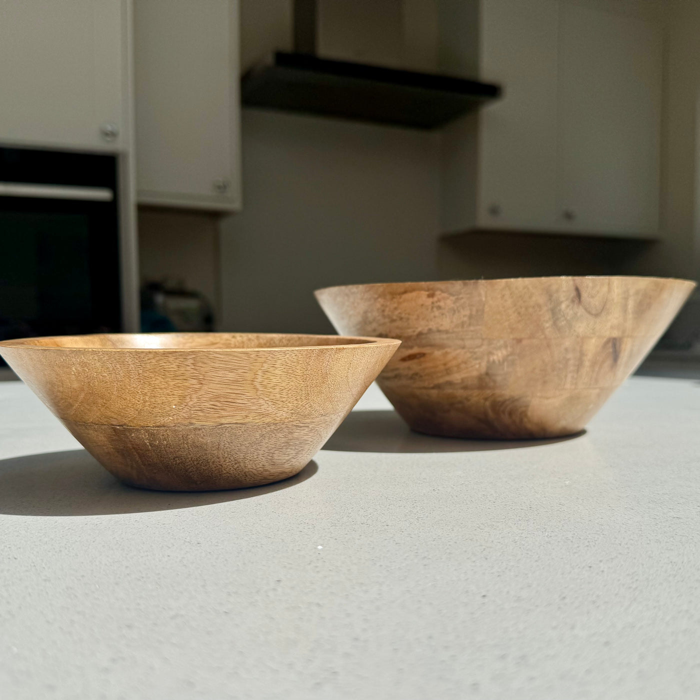 Hand Carved Wooden Bowl in Various Sizes – Decorative Bowl