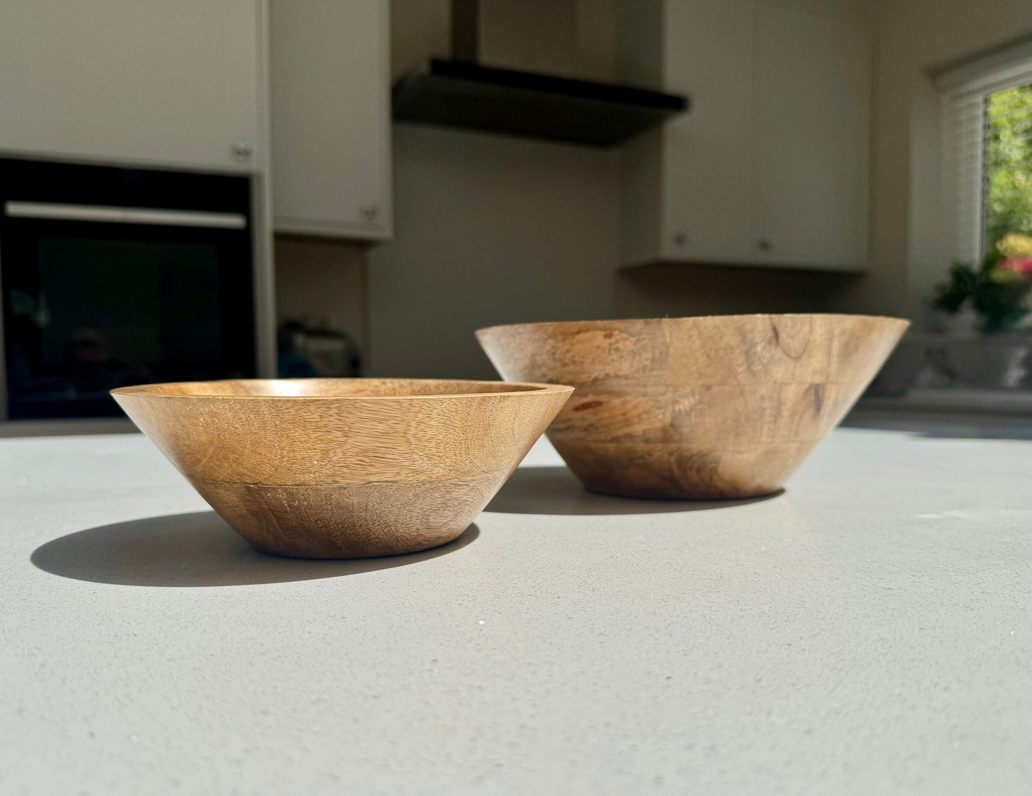 Hand Carved Wooden Bowl in Various Sizes