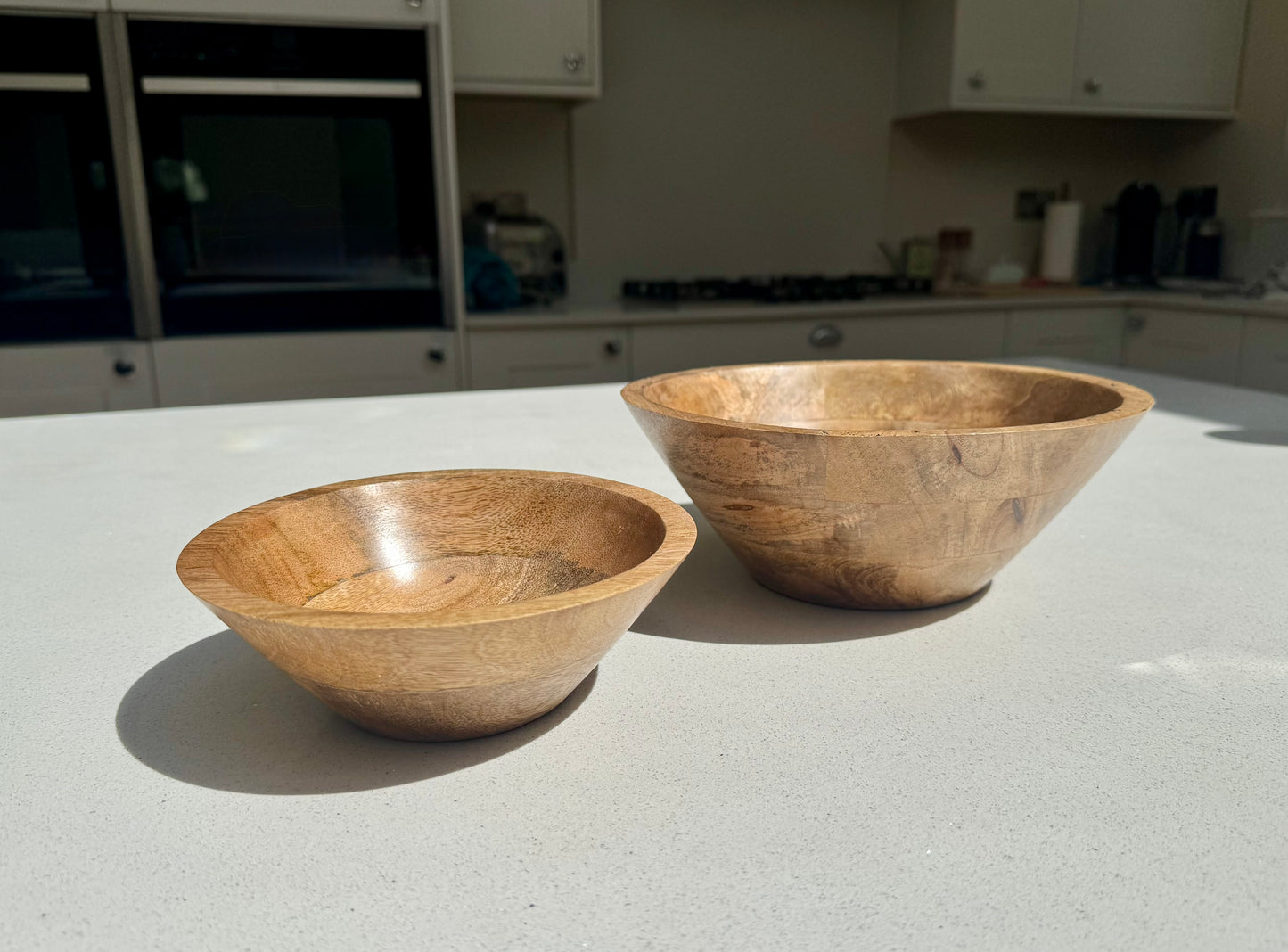 Hand Carved Wooden Bowl in Various Sizes