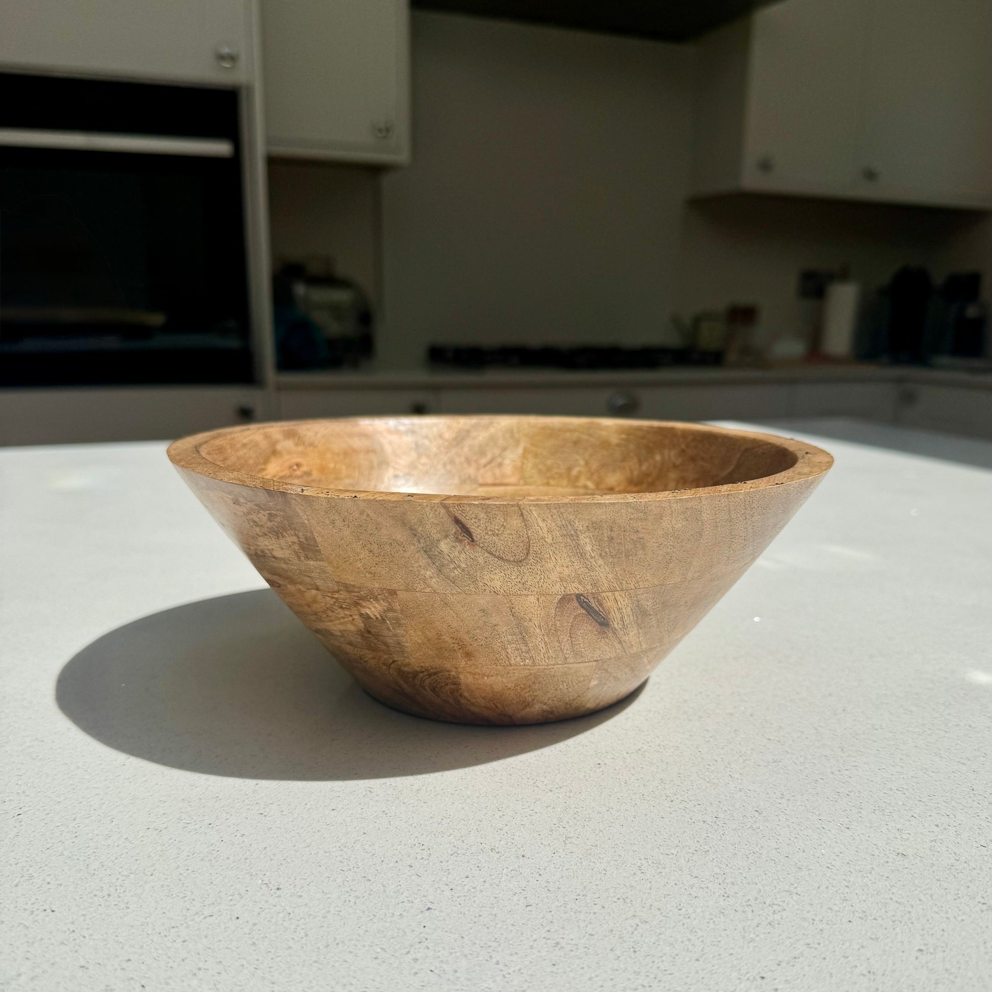 Hand Carved Wooden Bowl in Various Sizes – Decorative Bowl – Medium
