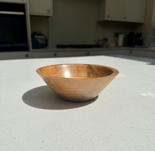 Hand Carved Wooden Bowl in Various Sizes