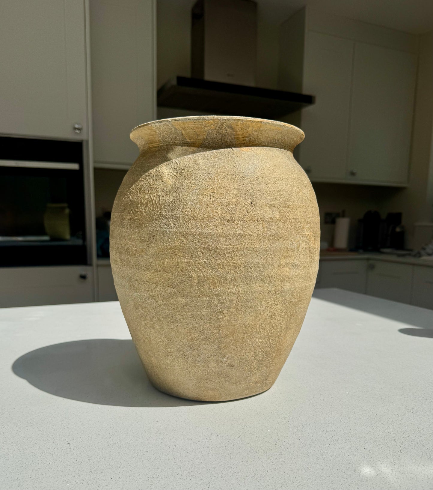 Large Rustic Terracotta Effect Vase