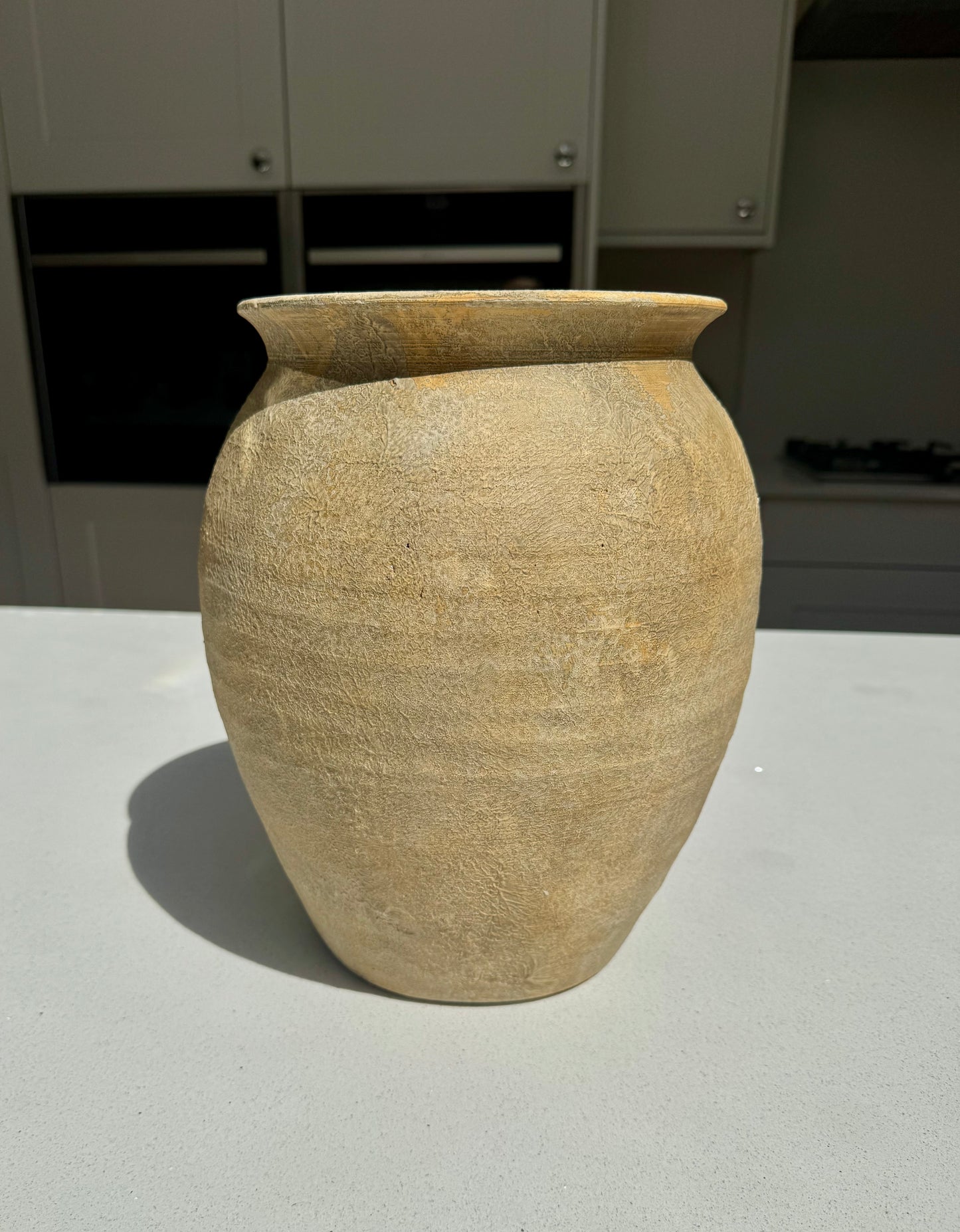Large Rustic Terracotta Effect Vase