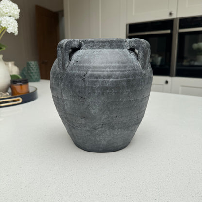 Medium Medora Vase in Anthracite 21.5cm
