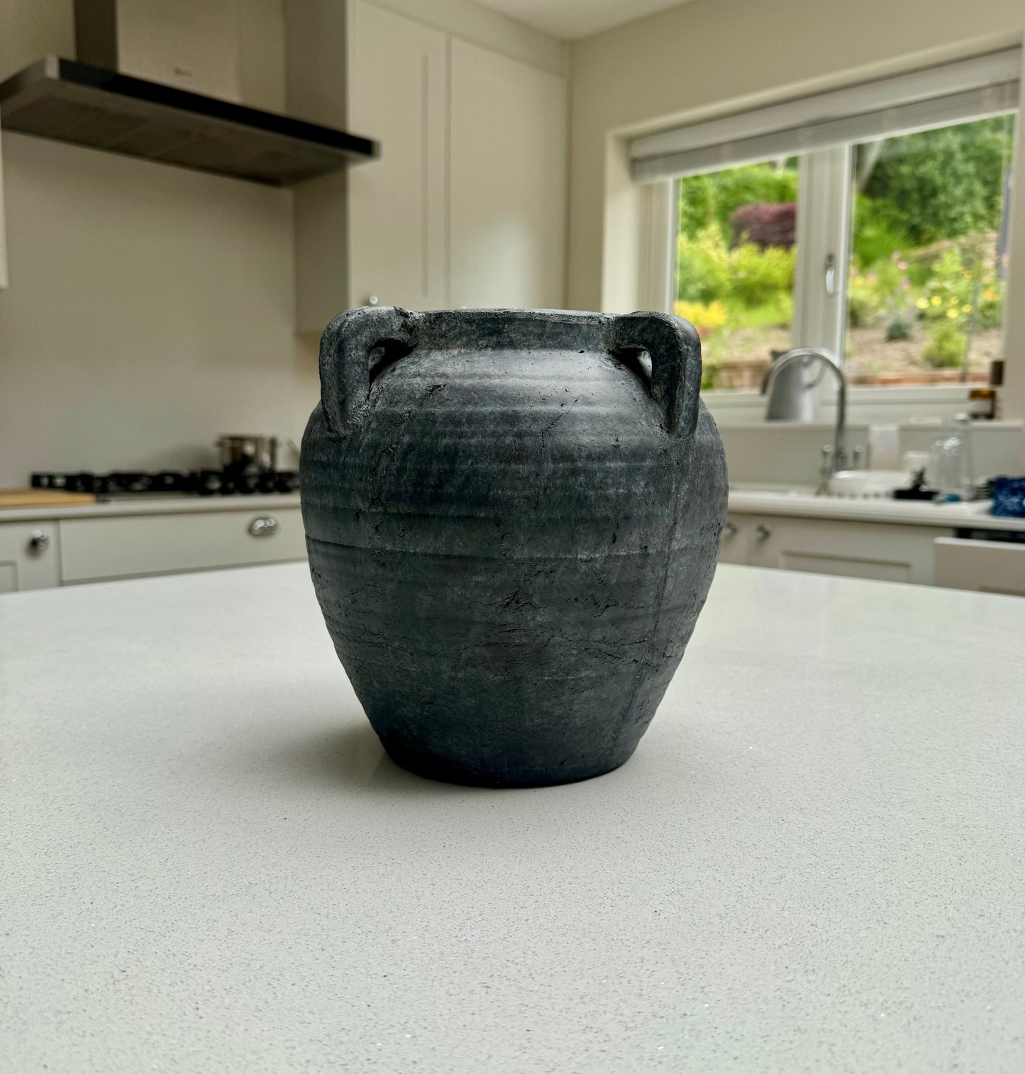 Medium Medora Vase in Anthracite