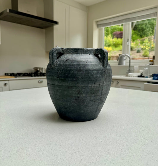 Medium Medora Vase in Anthracite