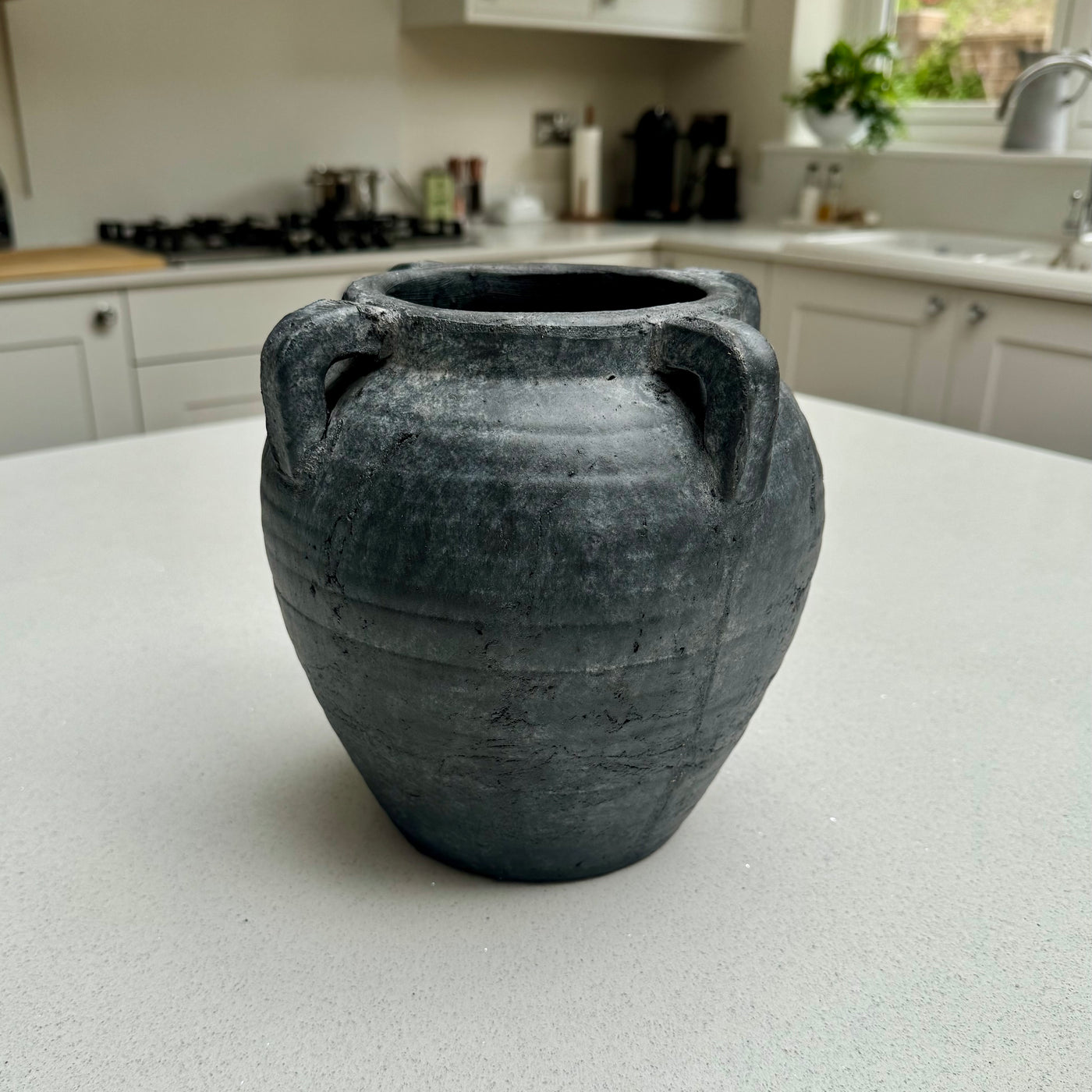 Medium Medora Vase in Anthracite 21.5cm
