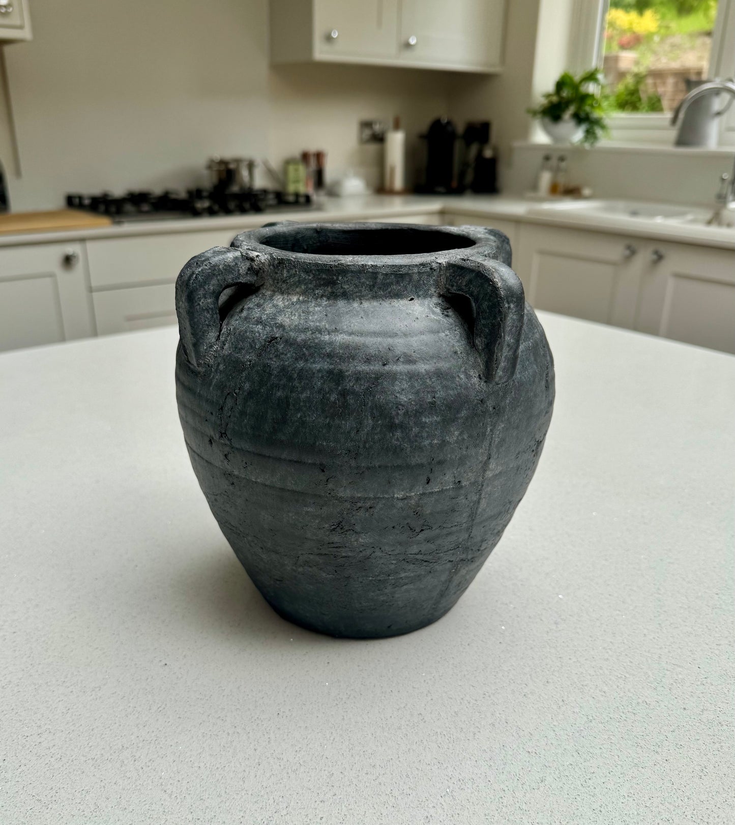 Medium Medora Vase in Anthracite