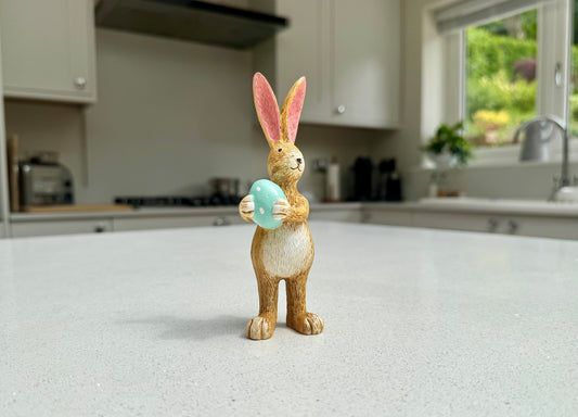 Rabbit Ornament with Egg