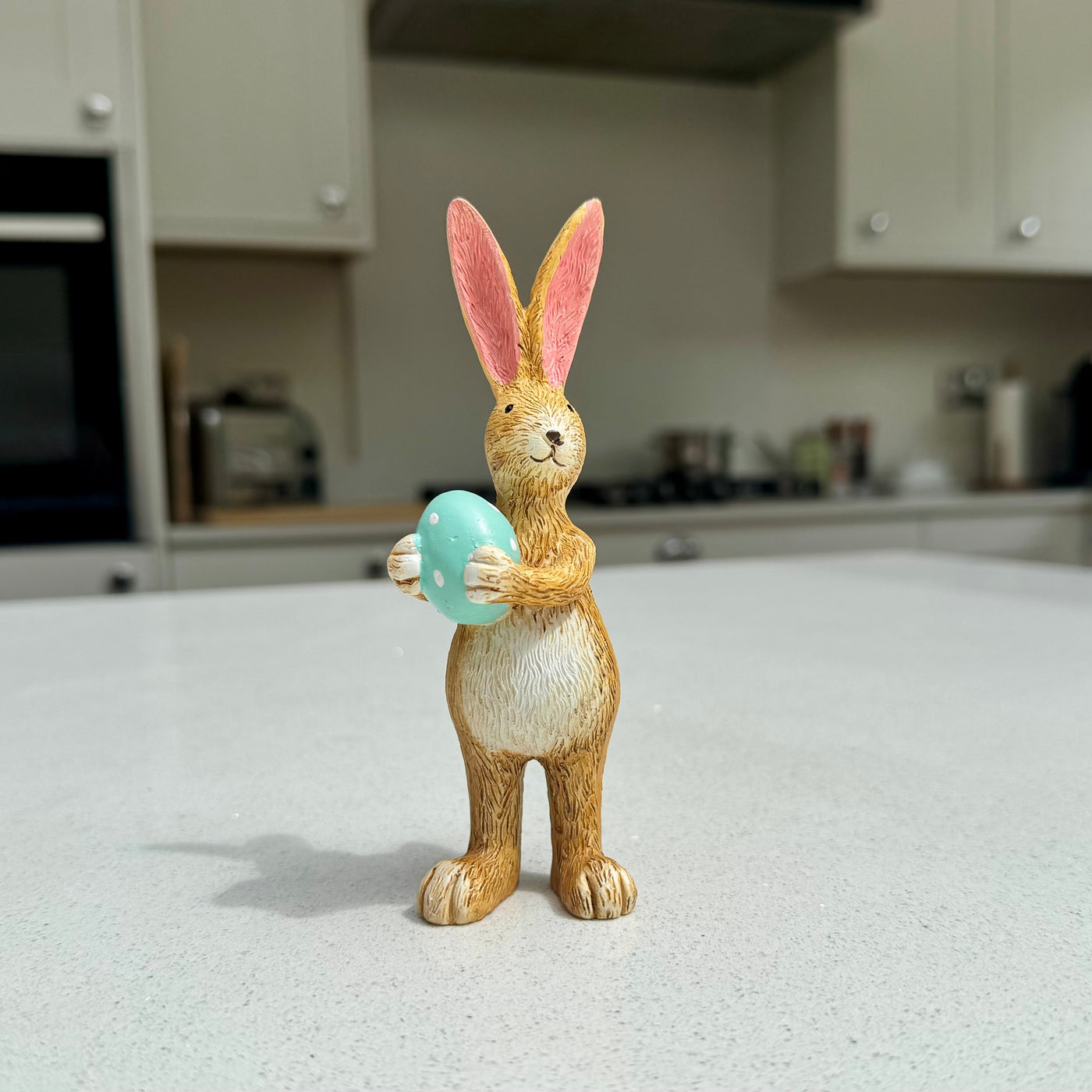 Rabbit Ornament with Egg