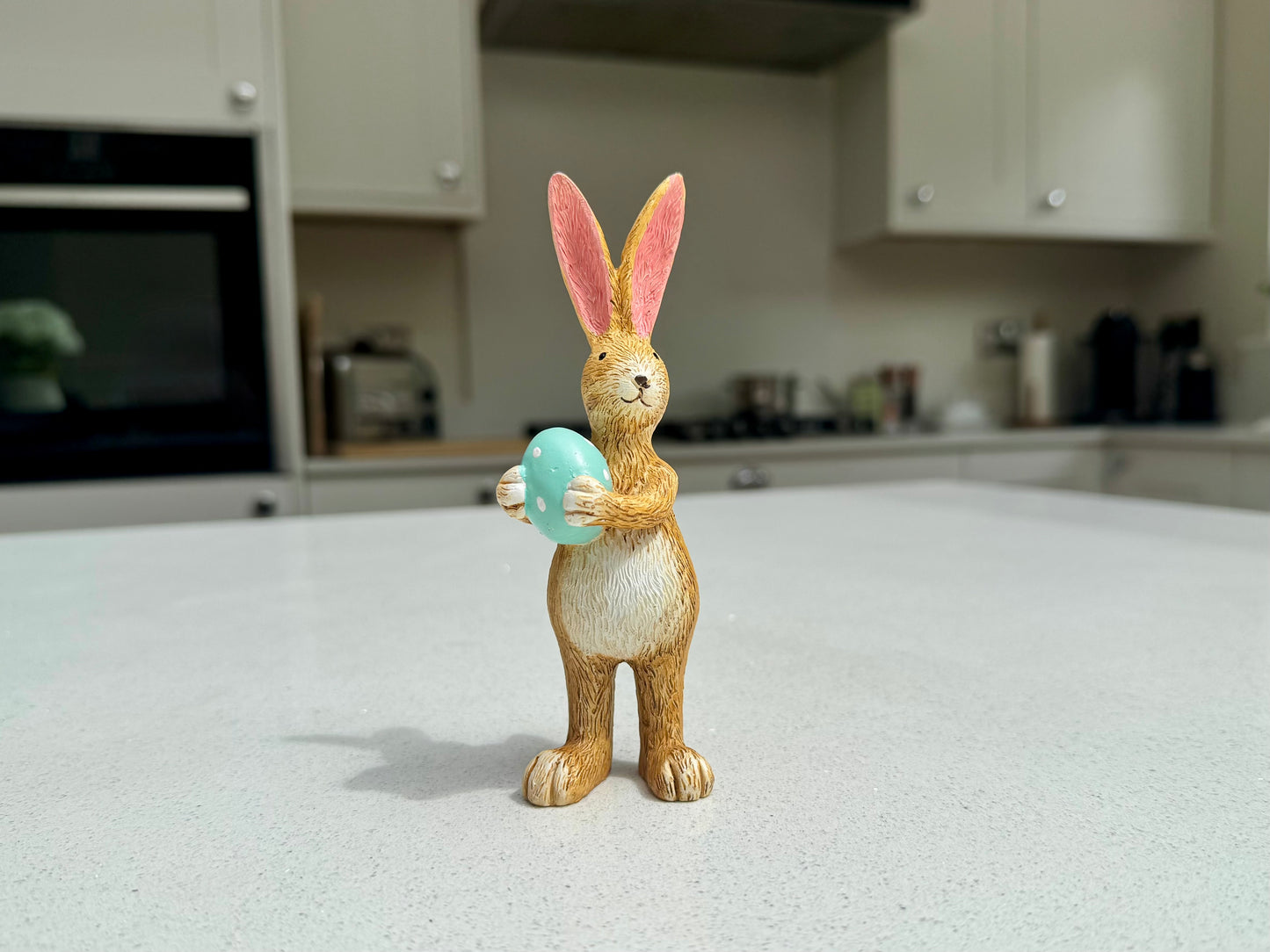Rabbit Ornament with Egg