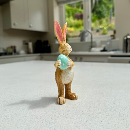 Rabbit Ornament with Egg