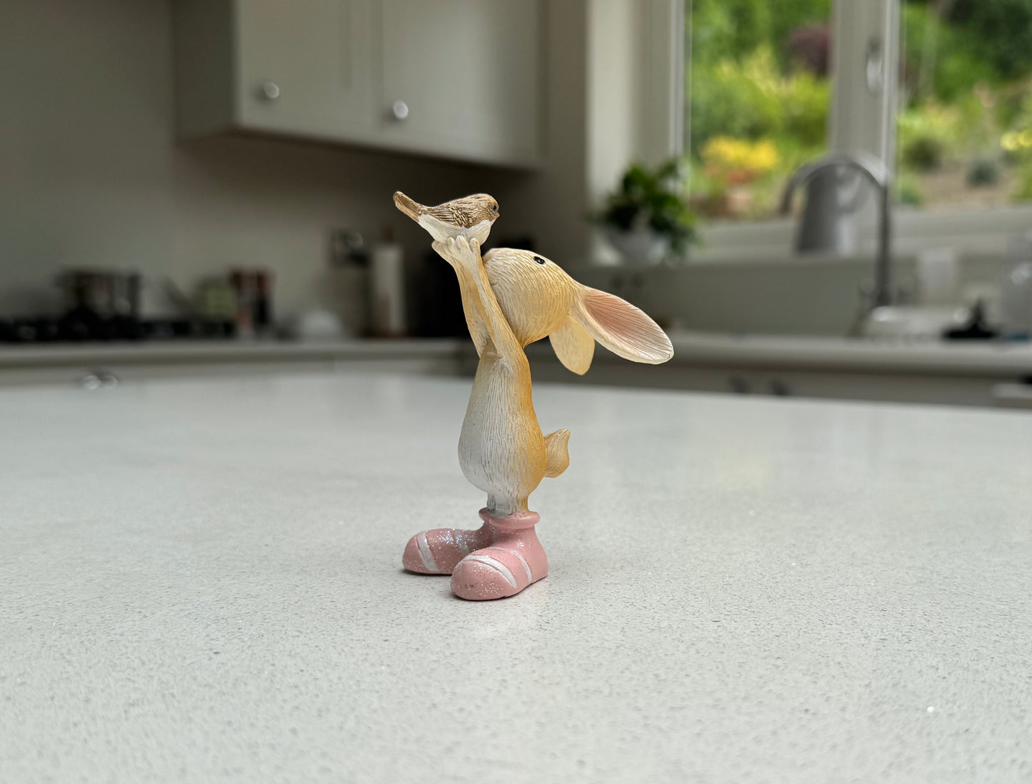 Rabbit & Robin Ornament