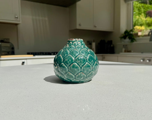 Bulb Artichoke Ceramic Vase